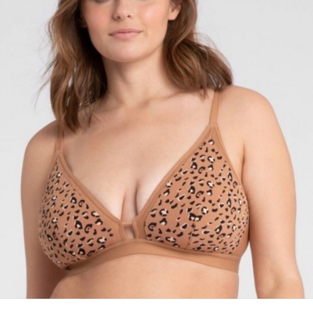 Lively Bra Animal Print Bralette Wirefree Comfort Bra
